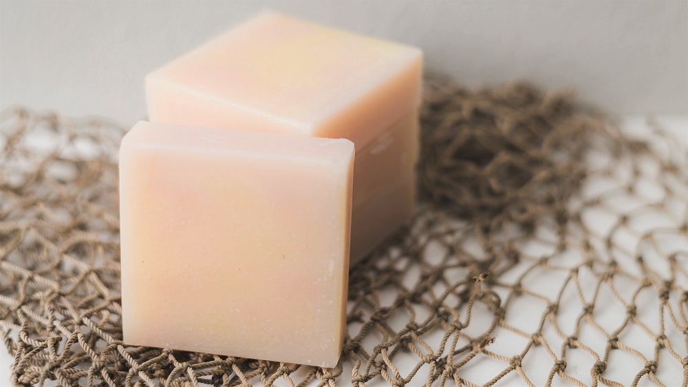 Soap Bars on natural surface