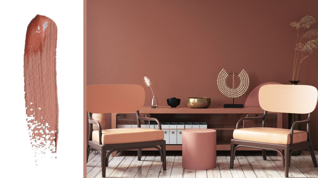 clay terracotta paint colour trends 2020