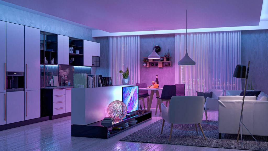 modern mood lighting 2021 smart led bulb purple