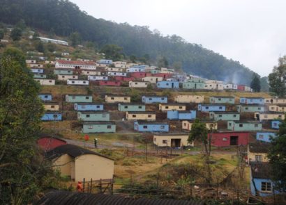 Colored houses in Bulembu